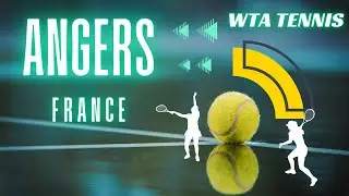 Tennis WTA Angers France Blinkova vs Zuger #Shorts
