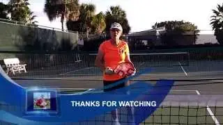 Pickleball TipBit:  Hitting at an Opponent, Deb Harrison