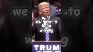 Trump says you'll get TIRED of winning #shorts 😂😂😂