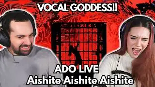 ADO MADE US LOSE OUR MINDS! | Ado LIVE Performance REACTION | Aishite Aishite Aishite