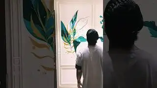 Home murals🥰 #viralshort #art #homedecor #wallpainting #drawing #artandcraft #grafitti #artist