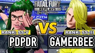 FF COTW ▰ PDPDR (Preecha) vs GAMERBEE (Kain) ▰ Fatal Fury CotW High Level Gameplay