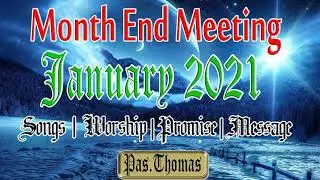 TPM MESSAGES | MONTH END PRAYER MEETING | 31 JANUARY 2020 | PROMISE MESSAGE |TPM|CHRISTIAN SERMON