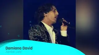 Damiano David performing “Zombie Lady” in Warsaw (Torwar), Poland 2025! #live