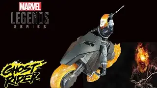 Marvel Legends GHOST RIDER Danny Ketch Action Figure with Bike Marvel 85th Anniversary