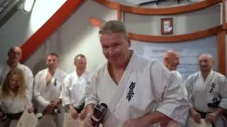Wręczenie czarnych pasów w Kieleckim Klubie Karate Kyokushin