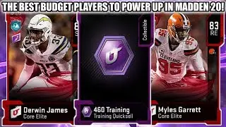 THE BEST BUDGET PLAYERS TO POWER UP IN MADDEN 20! | MADDEN 20 ULTIMATE TEAM