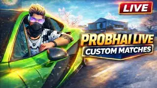 Giveaway 🚀+ Crazy Custom Matches🔥  | FF Live @probhai11#FF #guildtest #fflive #liveff