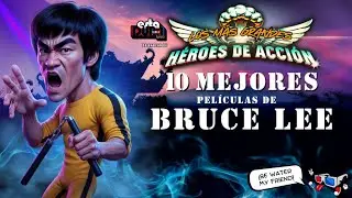 Bruce Lee 🐉 Las 10 Películas que Forjaron al Maestro del Kung-Fu | Héroes de Acción