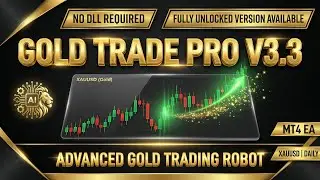 Gold Trade Pro V3.3 MT4 Expert Advisor | XAUUSD Gold EA + Optimized Sets