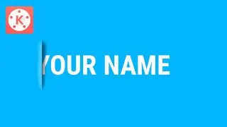 How to make a CUT OUT TEXT EFFECT in Kinemaster | KineMaster Tutorials | Tech Share Tamil