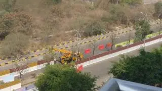 Pune Metro Progress Hinjewadi Phase 3 Megapolis Circle March 13 2021