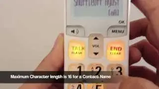 Uniden SSE35 - Ringtones, Caller Anounce, Phonebook - Phone for Visually and Hearing Impaired People