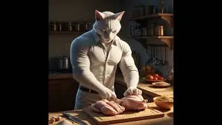 Mystery Cat in the Strange House Cat&rsquo;s Royal Cooking Adventure #ai #shortsfeed #shortsviral #shorts