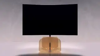 Dezeen and Samsung's QLED TV stand design competition finalist: Butterfly by Rene Walk