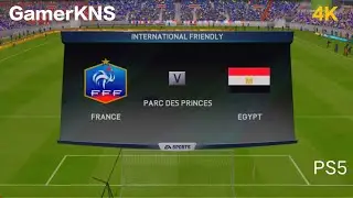 FIFA 16_ France vs Egypt _ gameplay 4k |PS5