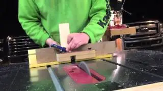 Incra iBox - Box Joiner Demo on Grizzly Saw