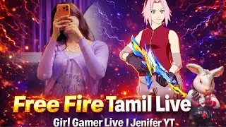 🛑LIVE Free Fire Tamil Rank Push 🔥 Intense Rank Match Live | Jenifer YT