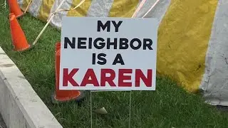 Iowa fireworks vendor, neighbor and city council in dispute over 'Karen sign