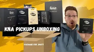 KNA Pickups Sent Me a Box...  A Big Box | Guitar Pickups Review Unboxing