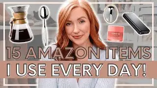 15 вещей, которые НЕОБХОДИМО иметь от AMAZON! *Вам НУЖНЫ эти* продукты, которые я использую каждый день! Мода и дом | Мориа Робинсон