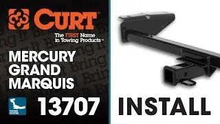 Trailer Hitch Install: CURT 13707 on a Mercury Grand Marquis