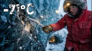 Building a Hidden Warm Shelter in -71&deg;C | Antarctic Survival Bushcraft