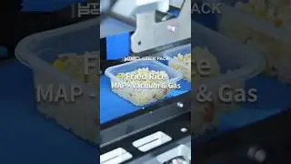 Tray Sealer with MAP Packaging | Ready MealEfficiency 🍱 #TraySealer #readymeal