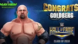 WWE Mayhem 2 star Goldberg gameplay,box opening and play event