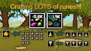 Crafting LOTS of runes!!! - Bit Heroes