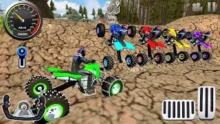 Impossible Dirt Quad Bikes Racing Simulator - Extreme Motocross ATV mud Stunts - Android Gameplay #2