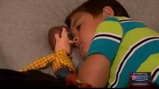 Boy pays it forward after child loses Woody doll during Harvey
