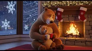 Baby Bear&rsquo;s Christmas Eve | Sweet Holiday Rhyme for Kids | Nursery Rhymes & Songs for Children