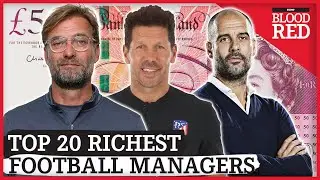 TOP 20 HIGHEST PAID FOOTBALL MANAGERS | Klopp, Mourinho, Guardiola