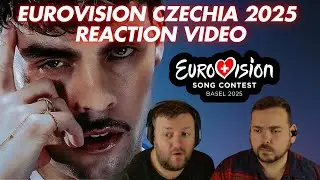 🇨🇿 Reacting to ADONXS - Kiss Kiss GoodBye (Czechia) #ESC2025 #EurovisionReaction