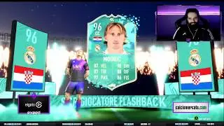 LUKA MODRIC 96 FLASHBACK SBC PLAYER REVIEW FIFA 20