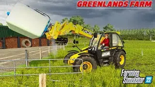 Greenlands Farming & Contracting! | Rain delays and new gear! | Farming Simulator 22 #3