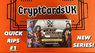 *NEW SERIES* QUICK RIPS #1 - TOPPS WWE FULLY LOADED 2021 OPENING *1 ENCASED AUTOGRAPH CARD PER BOX*