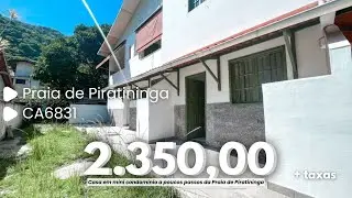 CASA EM MINI CONDOM&Iacute;NIO PARA LOCA&Ccedil;&Atilde;O NO TIBAU - PIRATININGA I LUIS IM&Oacute;VEIS (CA6831)