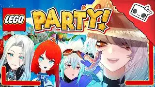 BECOMING THE CRASH OUT CREW💢| LEGO PARTY! with AMALEE, LIZ, CYYU