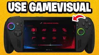 Как использовать GameVisual на ROG Xbox Ally X &mdash; Оптимизация графики для игр (самое быстрое руков...