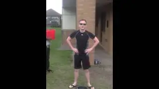 My ice bucket challenge. #strikeoutALS