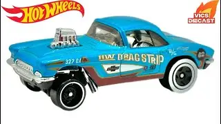 Hot Wheels 2024 - 62 Corvette Gasser - HW Drag Strip 5 Pack