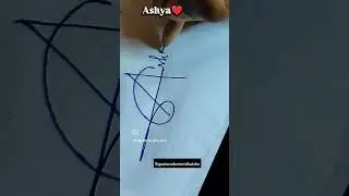 Tag them Ashya❤✨... #sign #signature #signfabrication #art #calligraphy #handwritingstyles #signart