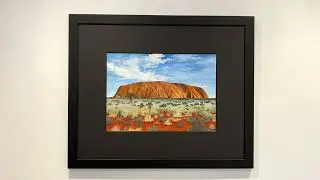 Uluru/Ayers Rock, Australia (2018) Original Painting