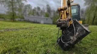 $300 Tilt Bucket on John Deere 50ZTS | Digging a Swale
