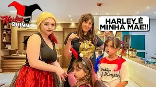 A FILHA DA IRMÃ MALVADA DA ARLEQUINA ESTÁ COM CIÚMES DA MINI ARLEQUINA ♣