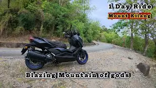 1 day ride to Mount Kilang / Blazing Mountain of gods with Yamaha Xmax v3