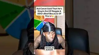 Kai Cenat Said That He&rsquo;s Staying Out Of Reggie And DDG Beef Because Of This 😂#shorts #viral #fyp