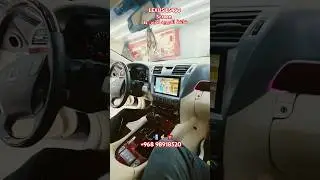 LEXUS LS460 400 Android Touch screen apple carplay stereo Cardisplay Double Din  شاشة اندرويد لكزس